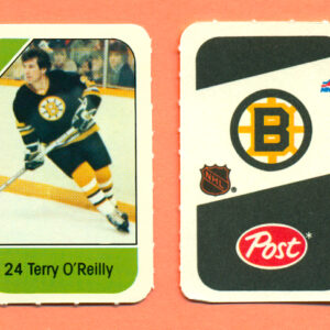 1982 Post Mini Cards #7-Terry O'Reilly