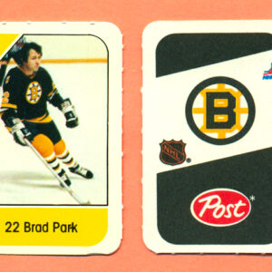 1982 Post Mini Cards #9-Brad Park