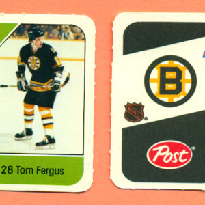 1982 Post Mini Cards #15-Tom Fergus