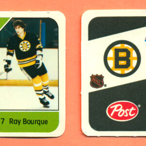 1982 Post Mini Cards #16-Ray Bourque