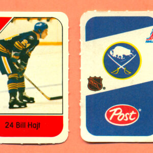 1982 Post Mini Cards #18-Bill Hajt