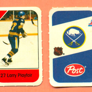 1982 Post Mini Cards #19-Larry Playfair