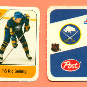 1982 Post Mini Cards #22-Ric Seiling
