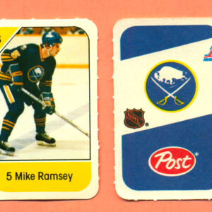 1982 Post Mini Cards #26-Mike Ramsey
