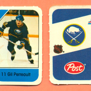 1982 Post Mini Cards #28-Gilbet Perreault