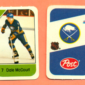 1982 Post Mini Cards #32-Dale McCourt