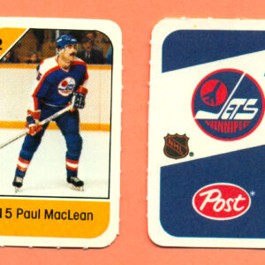 1982 Post Mini Cards #38-Paul MacLean