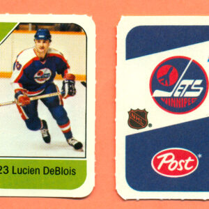 1982 Post Mini Cards #47-Lucien DeBlois