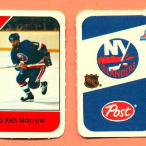 1982 Post Mini Cards #50-Ken Morrow