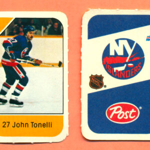 1982 Post Mini Cards #54-John Tonelli