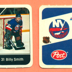 1982 Post Mini Cards #56-Billy Smith