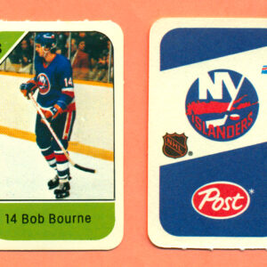 1982 Post Mini Cards #64-Bob Bourne