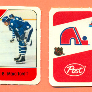 1982 Post Mini Cards #67-Marc Tardif