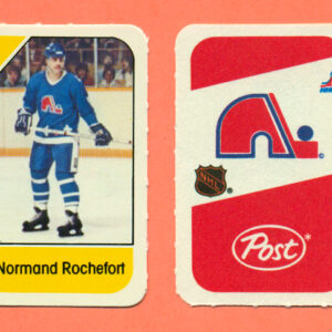 1982 Post Mini Cards #73-Normand Rochefort
