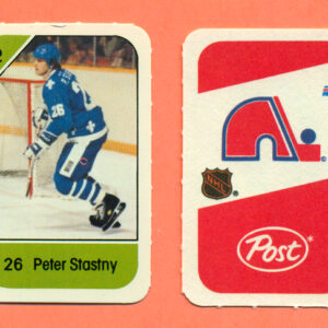 1982 Post Mini Cards #79-Peter Stastny