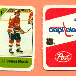 1982 Post Mini Cards #87-Dennis Maruk