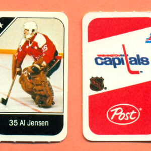 1982 Post Mini Cards #88-Al  Jensen