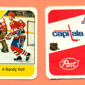 1982 Post Mini Cards #89-Randy Holt