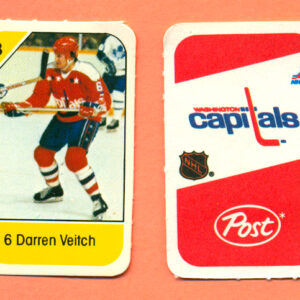 1982 Post Mini Cards #90-Darren Veitch