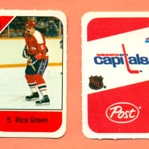 1982 Post Mini Cards #91-Rick Green