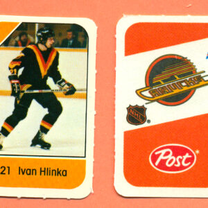 1982 Post Mini Cards #101-Ivan Hlinka