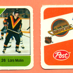 1982 Post Mini Cards #103-Lars Molin