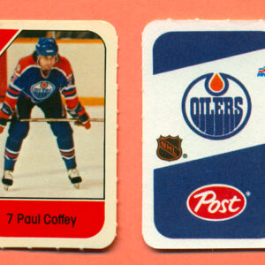 1982 Post Mini Cards #115-Paul Coffey