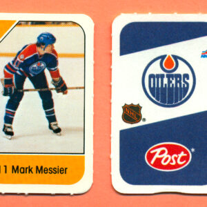 1982 Post Mini Cards #117-Mark Messier