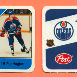 1982 Post Mini Cards #125-Pat Hughes