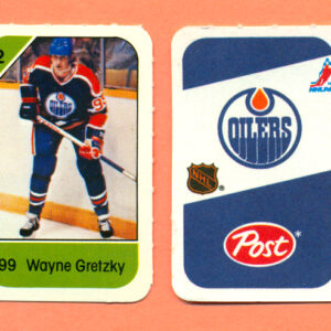 1982 Post Mini Cards #127-Wayne Gretzky