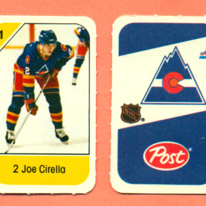 1982 Post Mini Cards #129-Joe Cirella