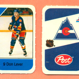 1982 Post Mini Cards #132-Don Lever