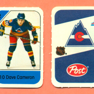 1982 Post Mini Cards #140-Dave Cameron