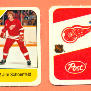 1982 Post Mini Cards #145-Jim Schoenfeld