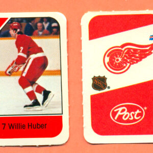 1982 Post Mini Cards #146-Willie Huber