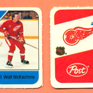 1982 Post Mini Cards #148-Walt McKechnie