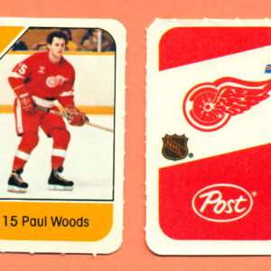 1982 Post Mini Cards #149-Paul Woods