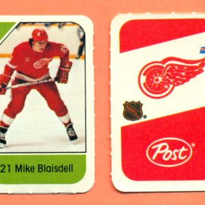 1982 Post Mini Cards #151-Mike Blaisdell
