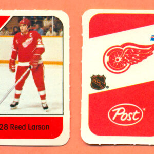 1982 Post Mini Cards #155-Reed Larson
