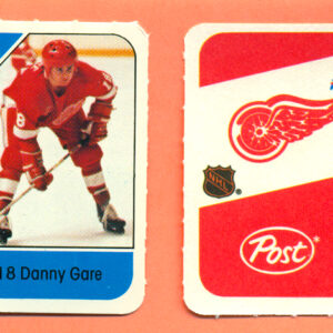 1982 Post Mini Cards #157-Danny Gare