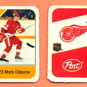 1982 Post Mini Cards #158-Mark Osborne