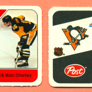 1982 Post Mini Cards #162-Marc Chorney