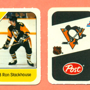1982 Post Mini Cards #169-Ron Stackhouse