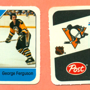 1982 Post Mini Cards #172-George Ferguson