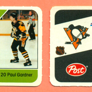 1982 Post Mini Cards #175-Paul Gardner