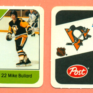 1982 Post Mini Cards #176-Mike Bullard