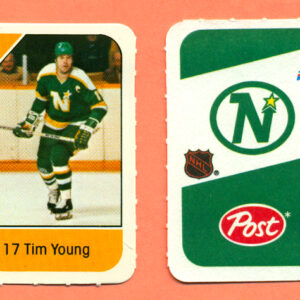 1982 Post Mini Cards #181-Tim Young