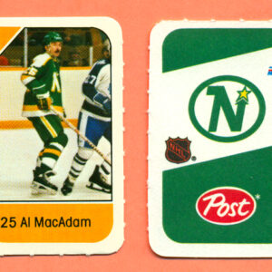 1982 Post Mini Cards #182-Al  MacAdam