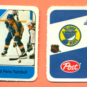 1982 Post Mini Cards #196-Perry Turnbull