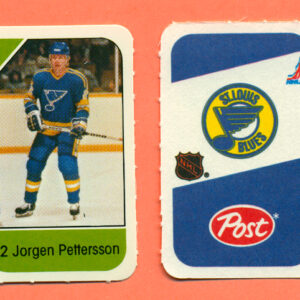 1982 Post Mini Cards #199-Jorgen Pettersson